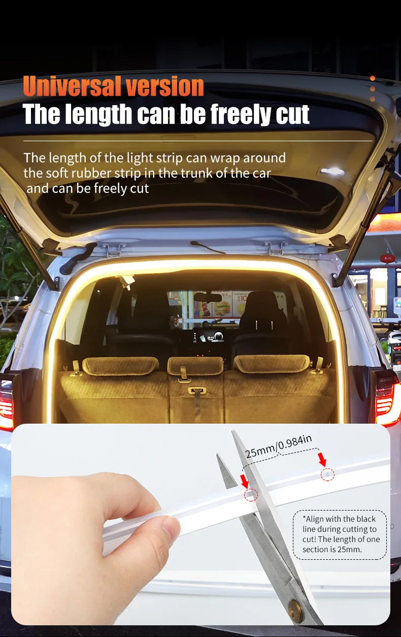 LED Car Trunk Light Strip